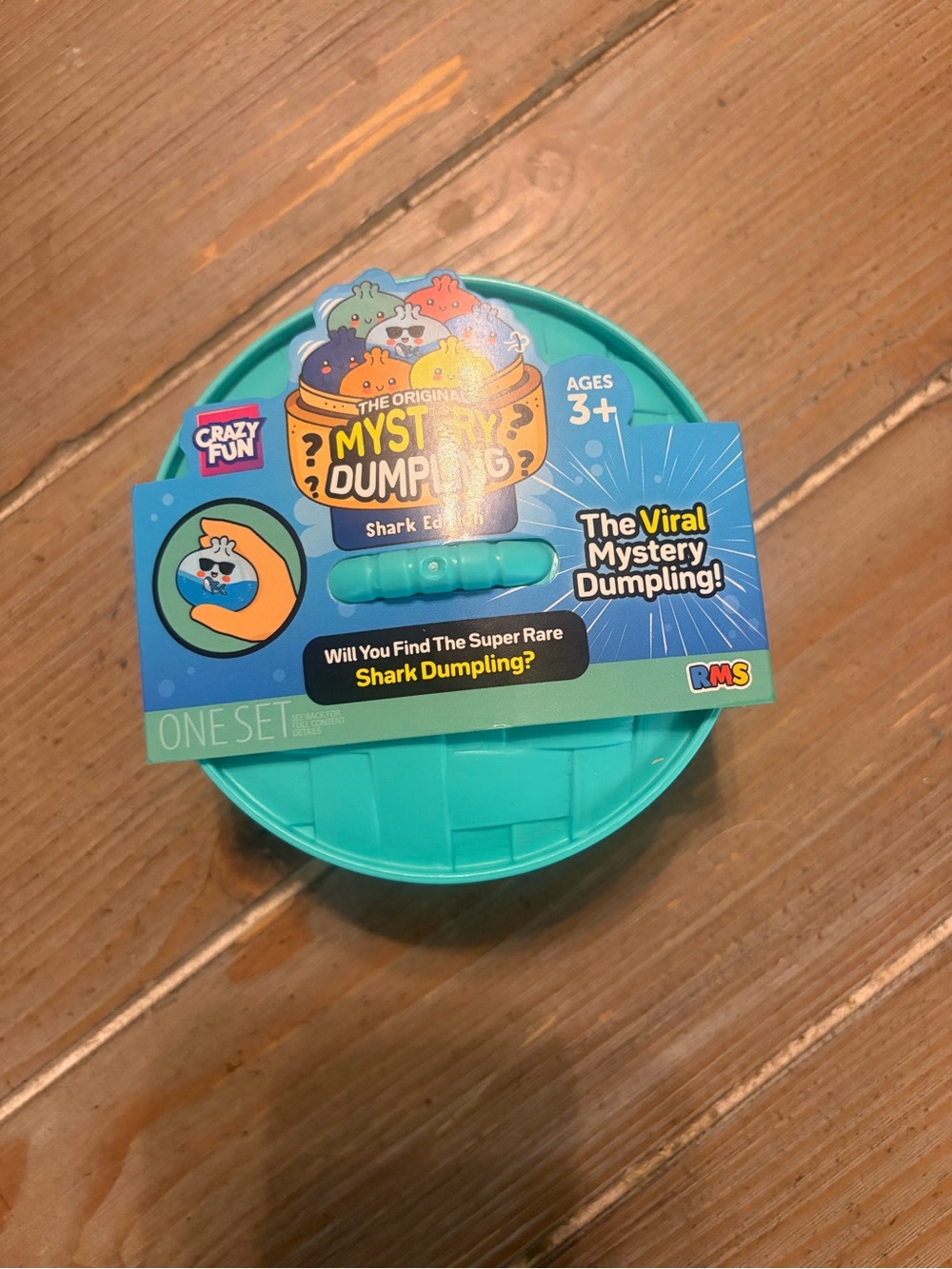 Mystery Dumpling Shark Edition Toy -Opened Red Dumpling